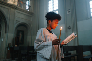 Image of Kid Holding the Bible