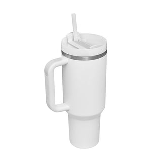 Ochapa 40 Oz Tumbler With Handle Straw Insulated