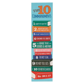 Ten Commandments Bookmark