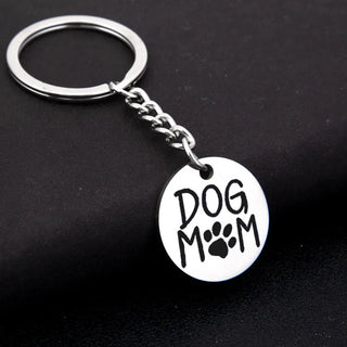 Dog Mom Keychain