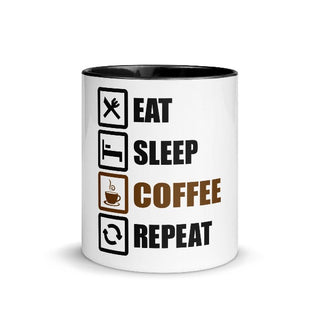 Eat Sleep Coffee Repeat Mug