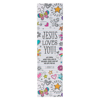 Jesus Loves You Bookmark