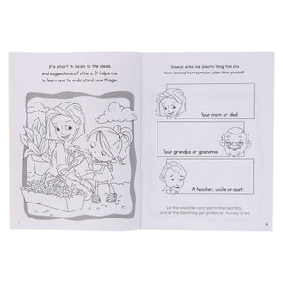 Wise Words for Little Hearts Coloring Book