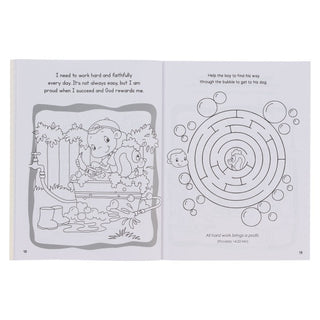 Wise Words for Little Hearts Coloring Book