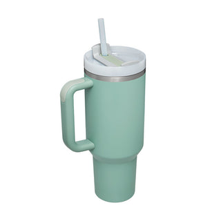 Ochapa 40 Oz Tumbler With Handle Straw Insulated