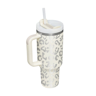 Ochapa 40 Oz Tumbler With Handle Straw Insulated