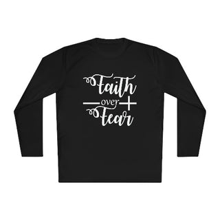 Unisex Faith Over Fear Long Sleeve Tee