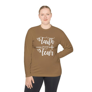 Unisex Faith Over Fear Long Sleeve Tee