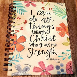 I can do all things Scripture Journal