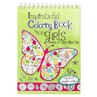 Inspirational Coloring Book for Girls