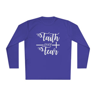 Unisex Faith Over Fear Long Sleeve Tee