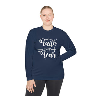 Unisex Faith Over Fear Long Sleeve Tee