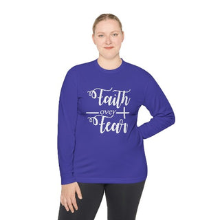 Unisex Faith Over Fear Long Sleeve Tee