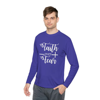 Unisex Faith Over Fear Long Sleeve Tee