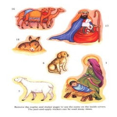 Nativity Sticker Book