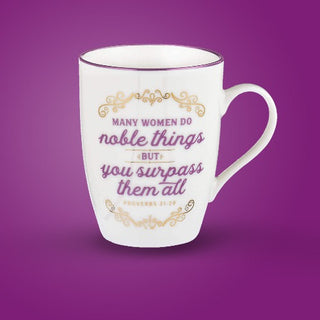 Many Women Do Noble Things Mug