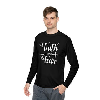 Unisex Faith Over Fear Long Sleeve Tee