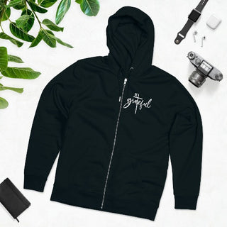 Be Grateful Men's Zip Hoodie