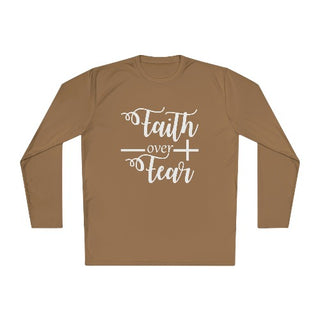 Unisex Faith Over Fear Long Sleeve Tee