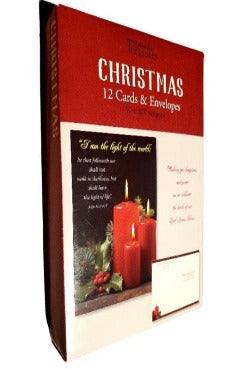 I am the light of the world-Candlelight Christmas Card