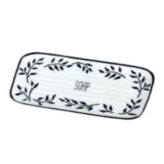 Black and White Soap Dish